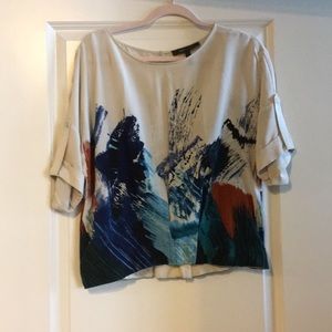 BCBGMaxAzria silk blouse